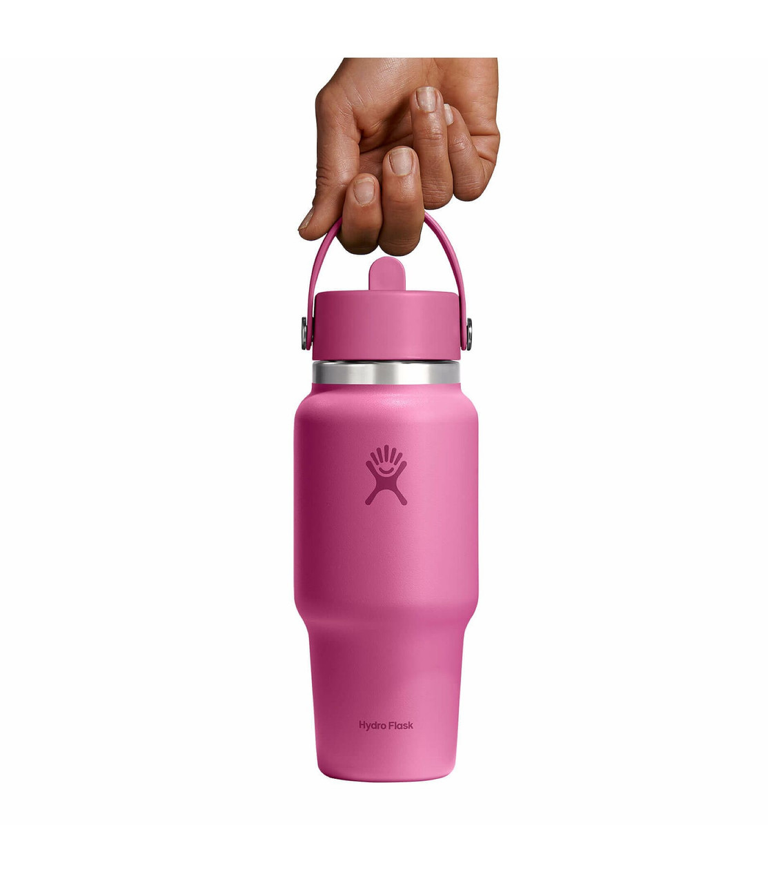 Hydro Flask Wide Mouth Flex Straw Cap Travel Bottle 710ml