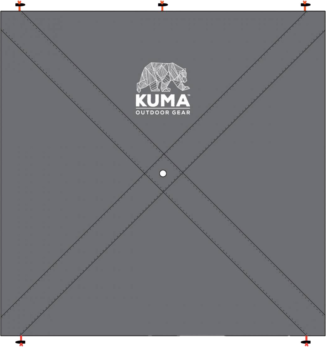 Kuma Bear Den Gazebo Privacy Panels