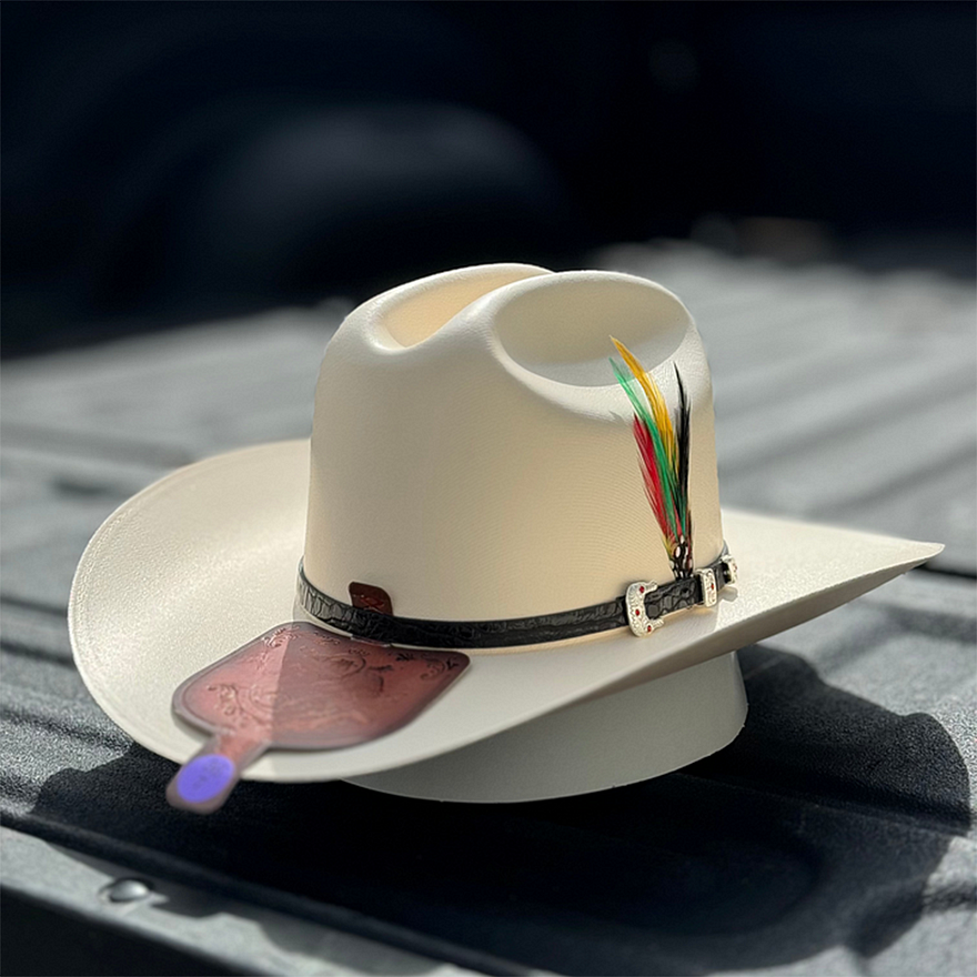 1000x Chaparral Sombrero telar 4 “