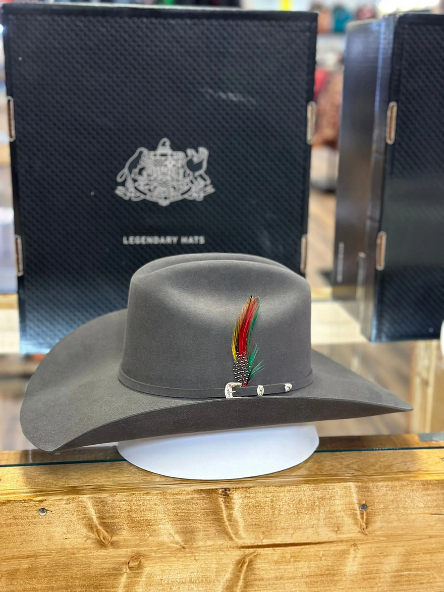 COWBOY HAT EL PATRON 30X CHARCOAL