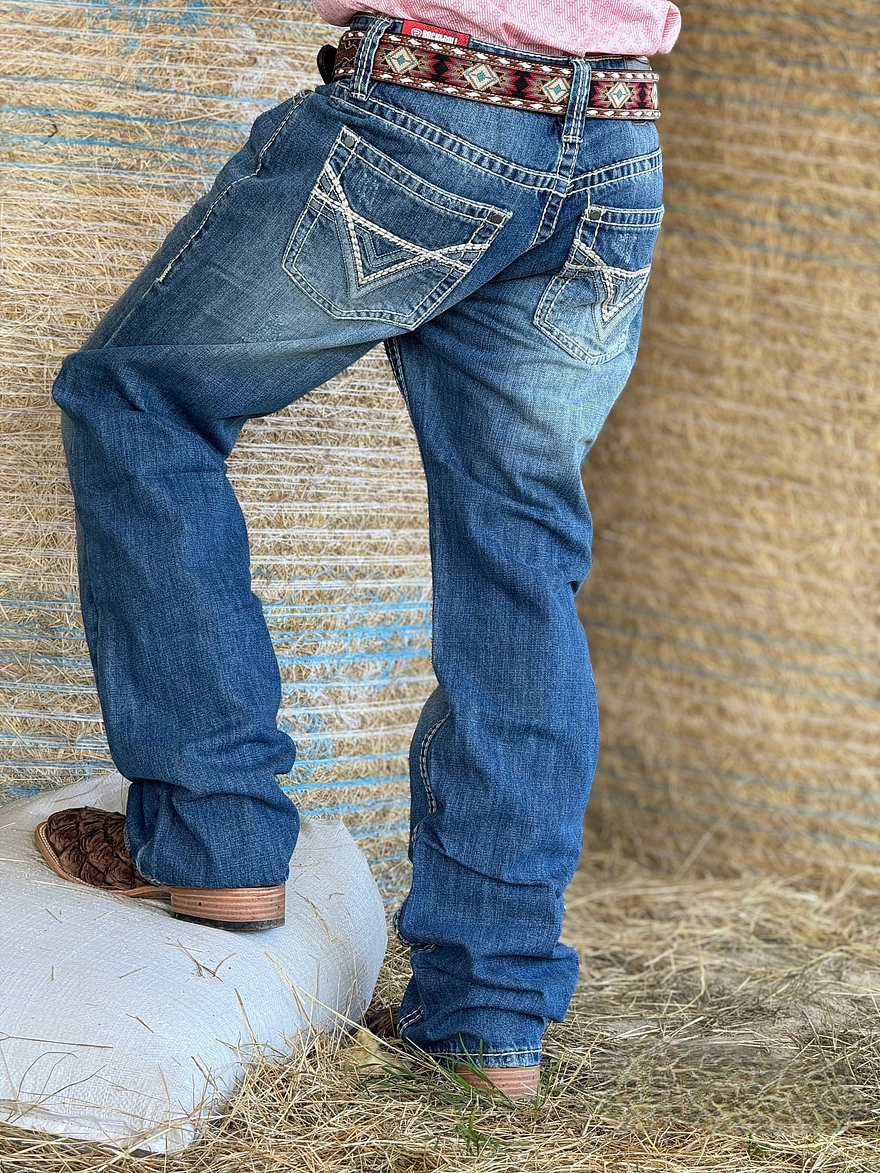 Relaxed Fit Light Navy Jeans - M051612