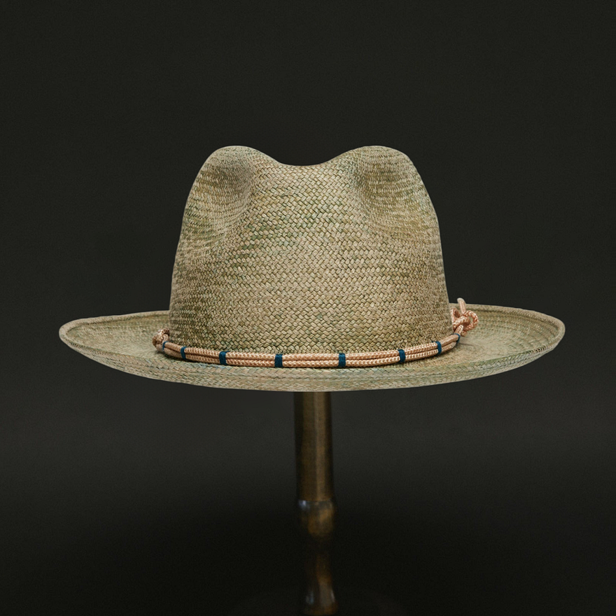 Ecuadorian Straw Hat - Natural Dyeing Series