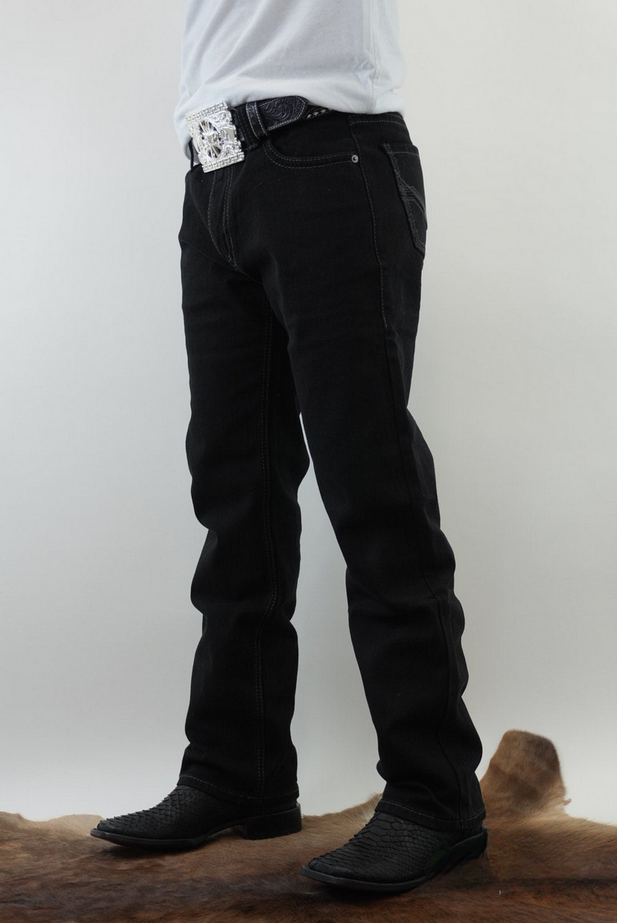 BLACK REVOLVER SLIM STRAIGHT JEANS BM1RD02484