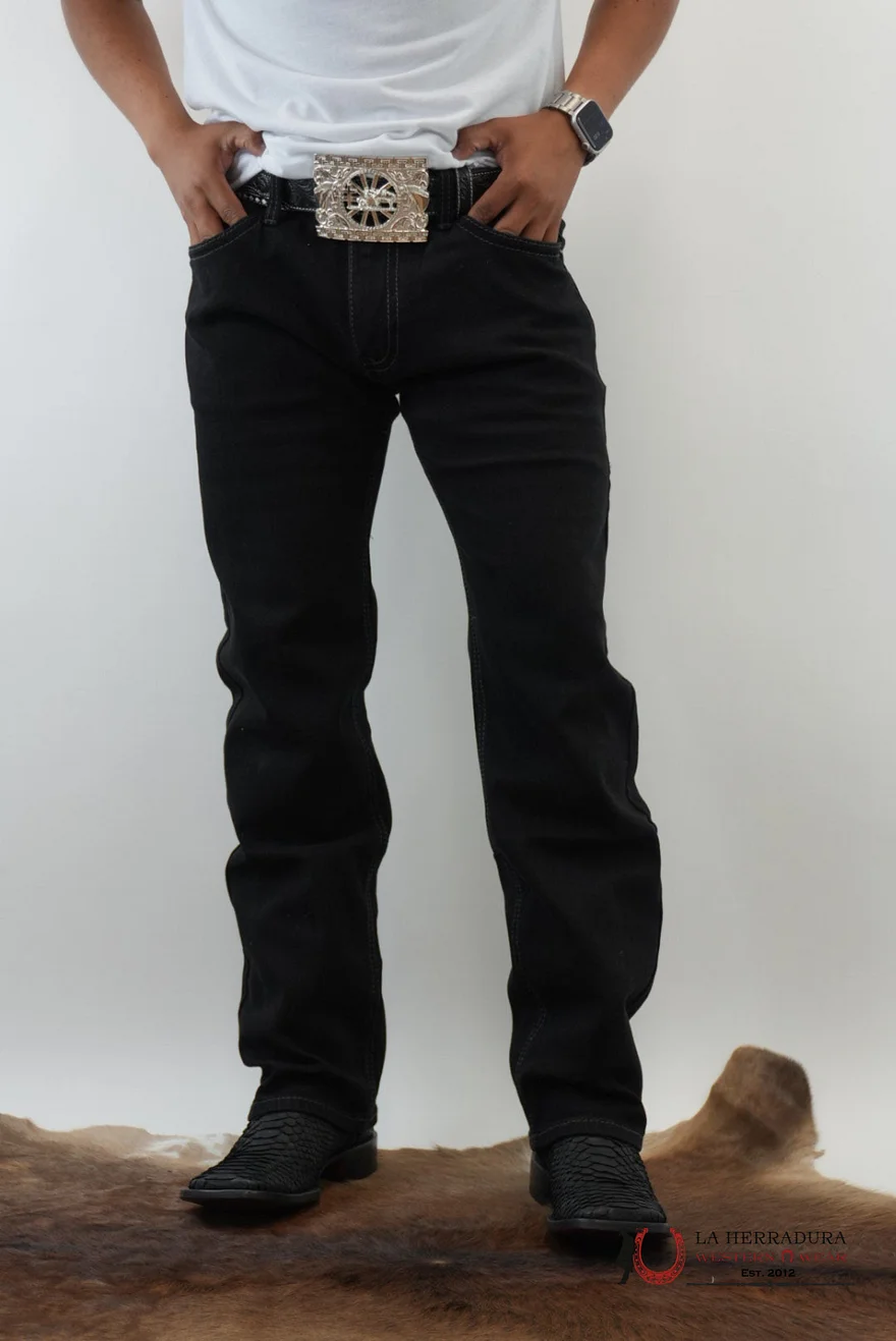 BLACK REVOLVER SLIM STRAIGHT JEANS BM1RD02484