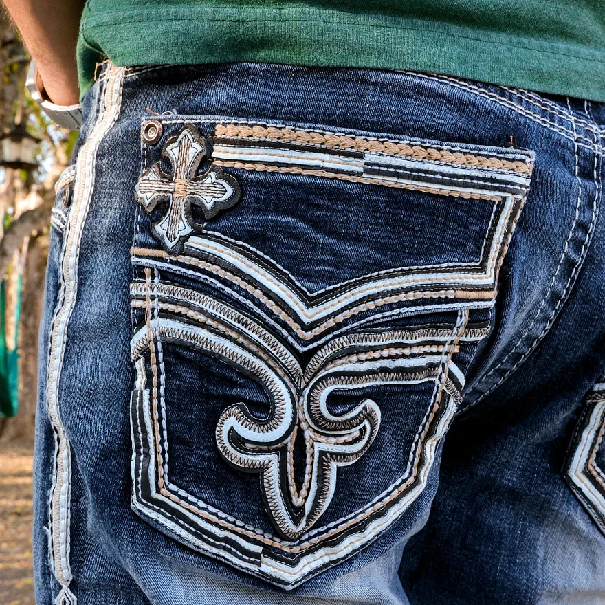 Men’s SA-044B Straight Fit Blue Jean