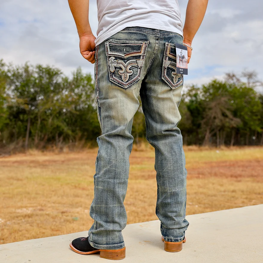 Men’s SA-037A Straight Fit Blue Jean