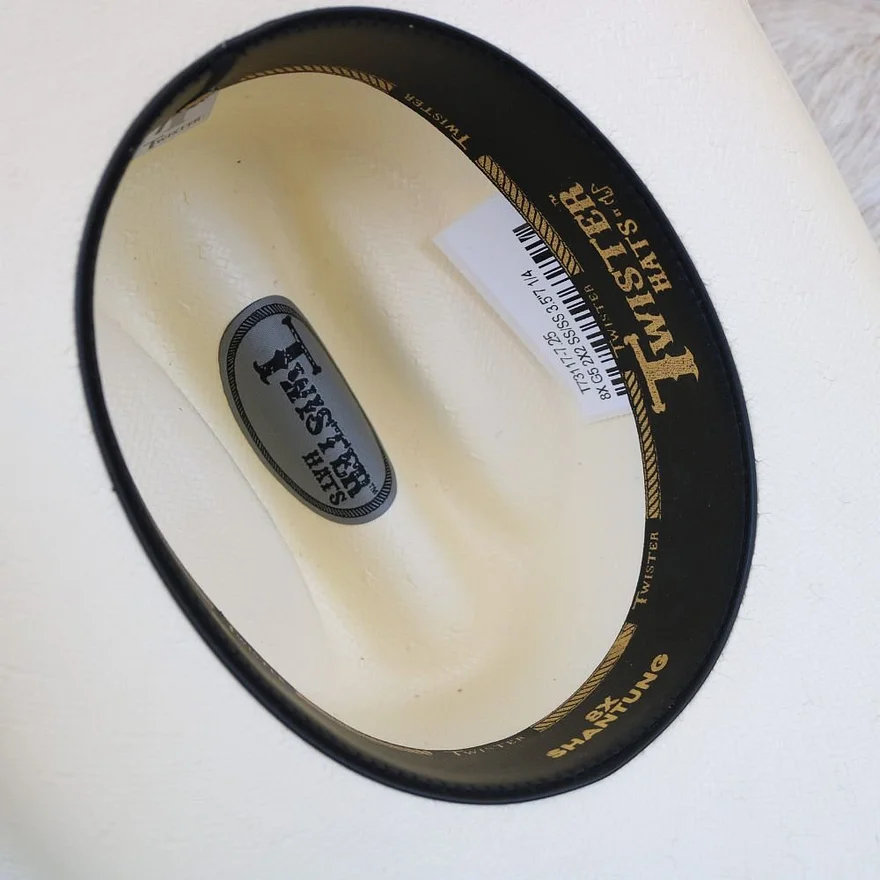 Twister 8X Shantung Cowboy Hat 3 1/2 Brim