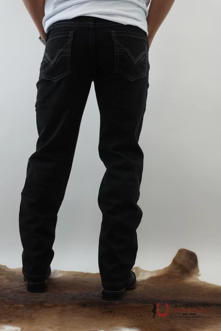 BLACK REVOLVER SLIM STRAIGHT JEANS BM1RD02484