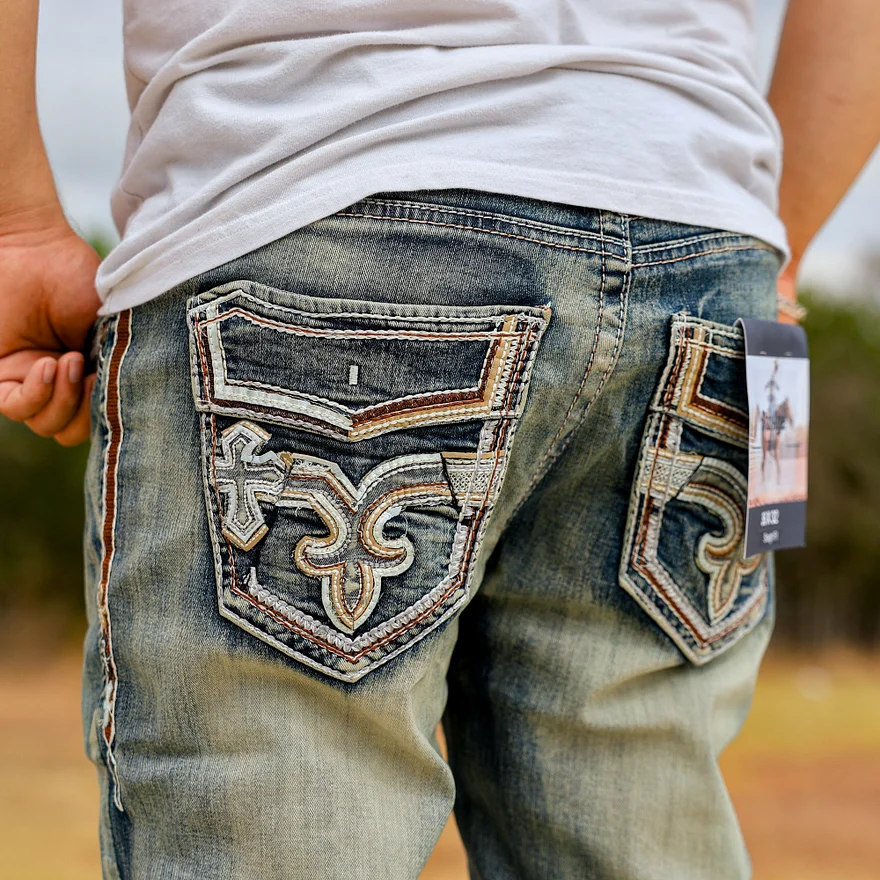 Men’s SA-037A Straight Fit Blue Jean