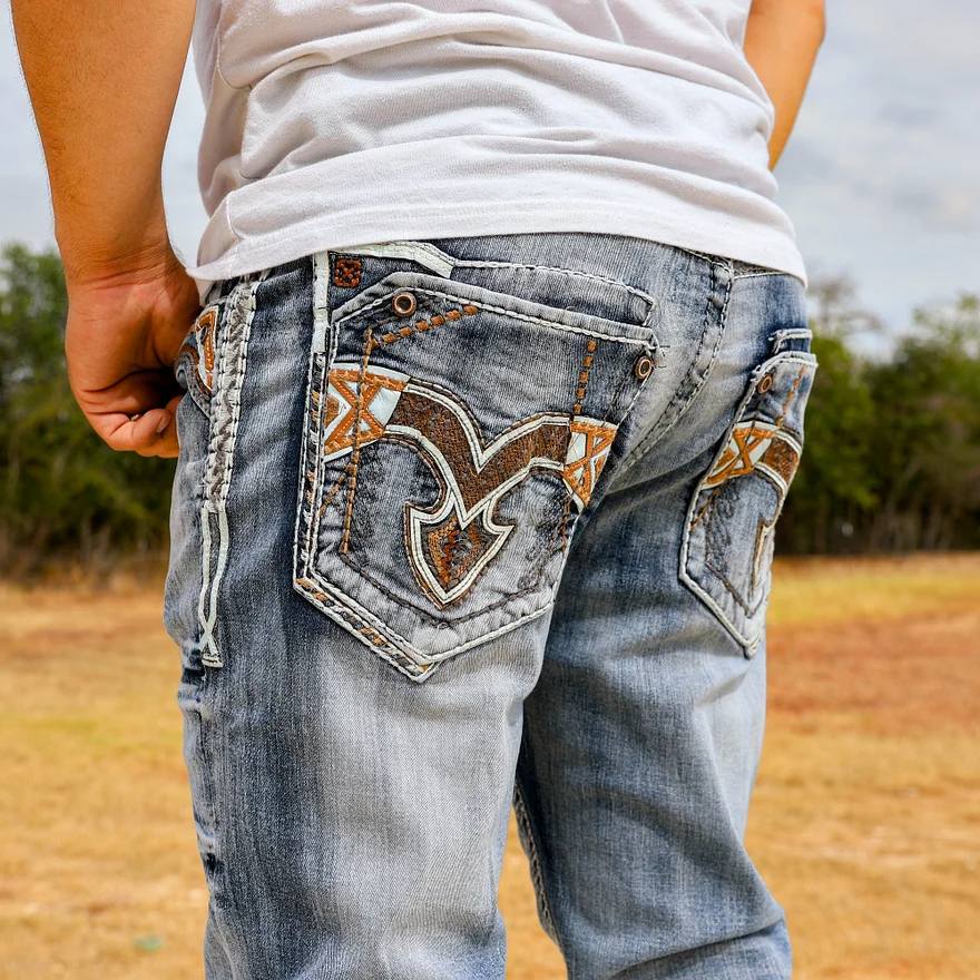 Men’s SA-038 Straight Fit Blue Jean