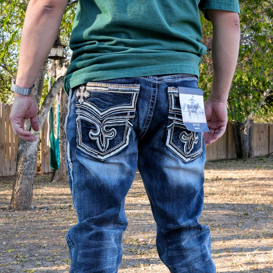 Men’s SA-044B Straight Fit Blue Jean