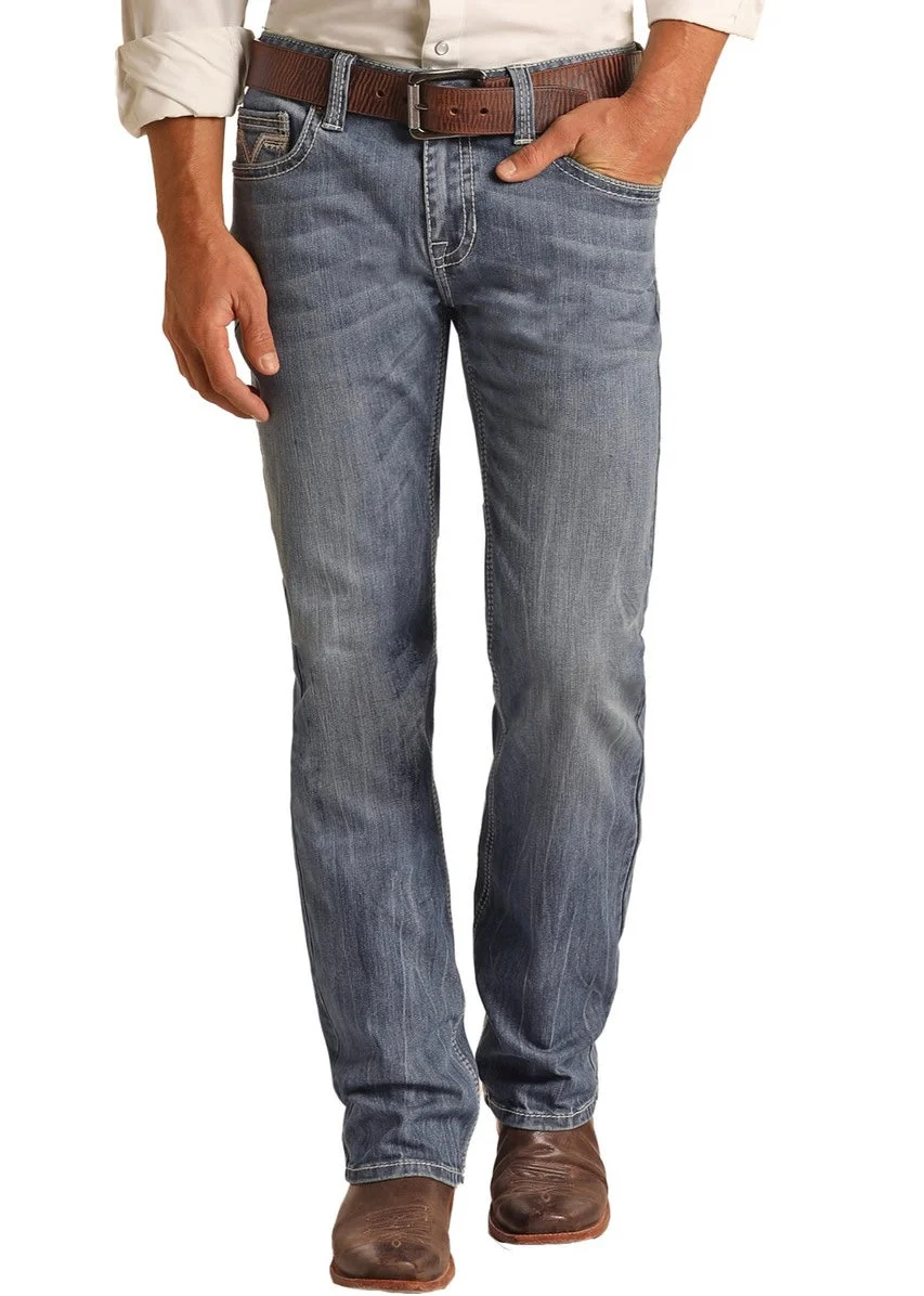 Men’s Regular Straight Fit Bootcut Jeans