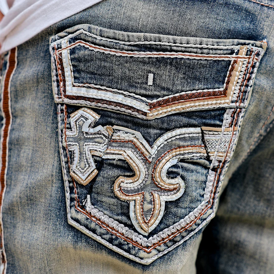 Men’s SA-037A Straight Fit Blue Jean