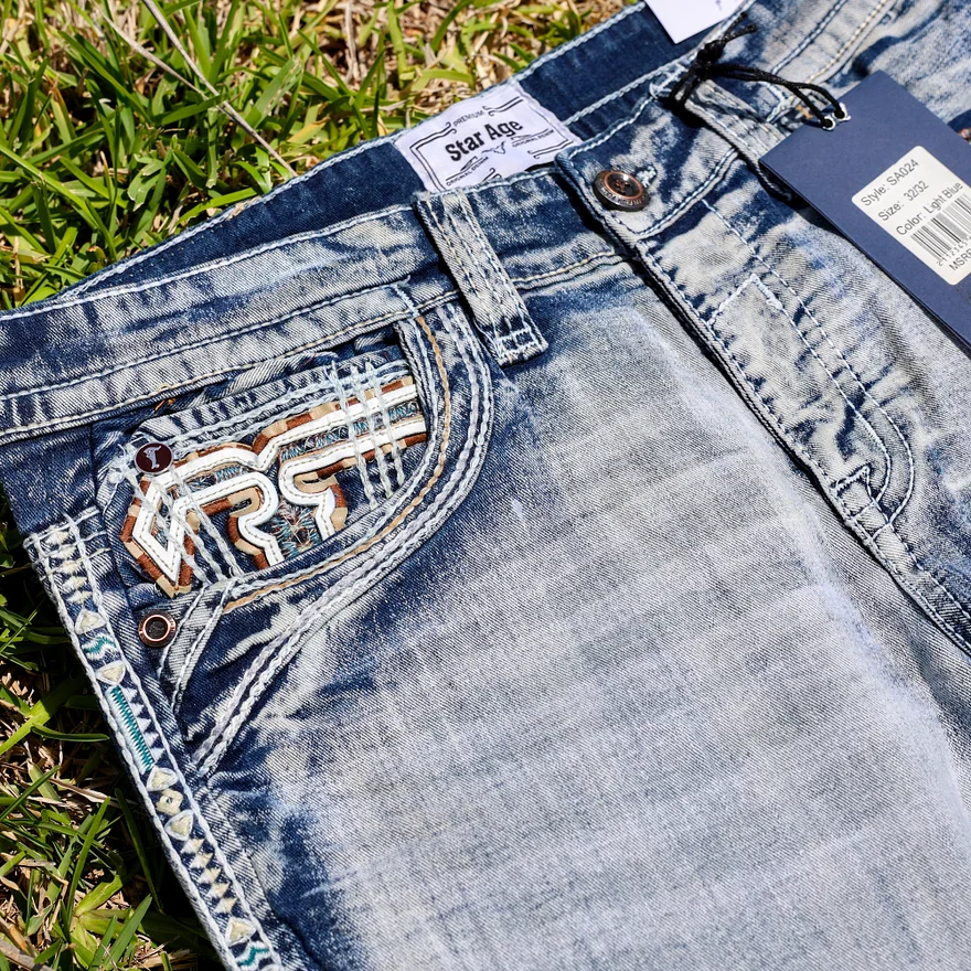 Men’s SA-024 Boot Cut Blue Jean