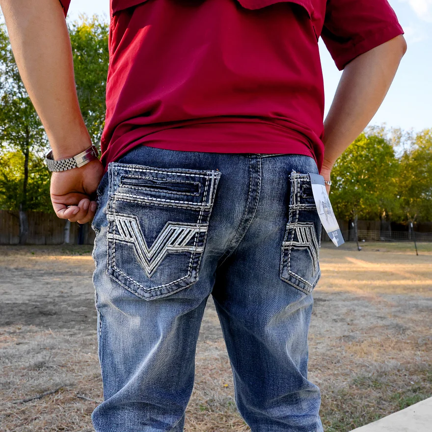 Men’s SA-043 Straight Fit Blue Jean