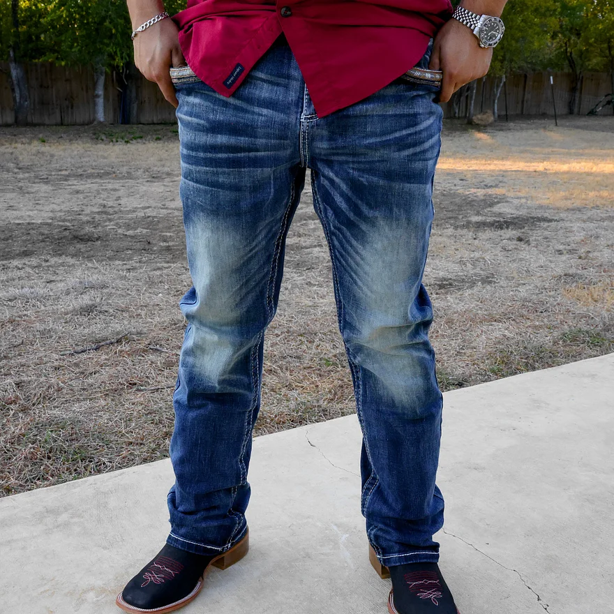 Men’s SA-039 Straight Fit Blue Jean