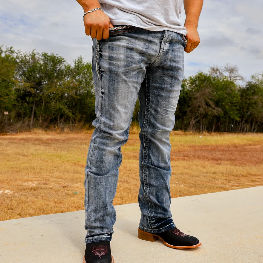 Men’s SA-038 Straight Fit Blue Jean