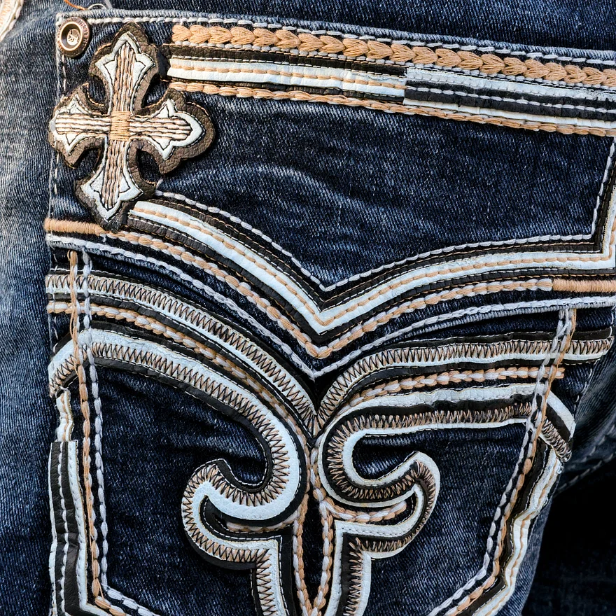 Men’s SA-044B Straight Fit Blue Jean