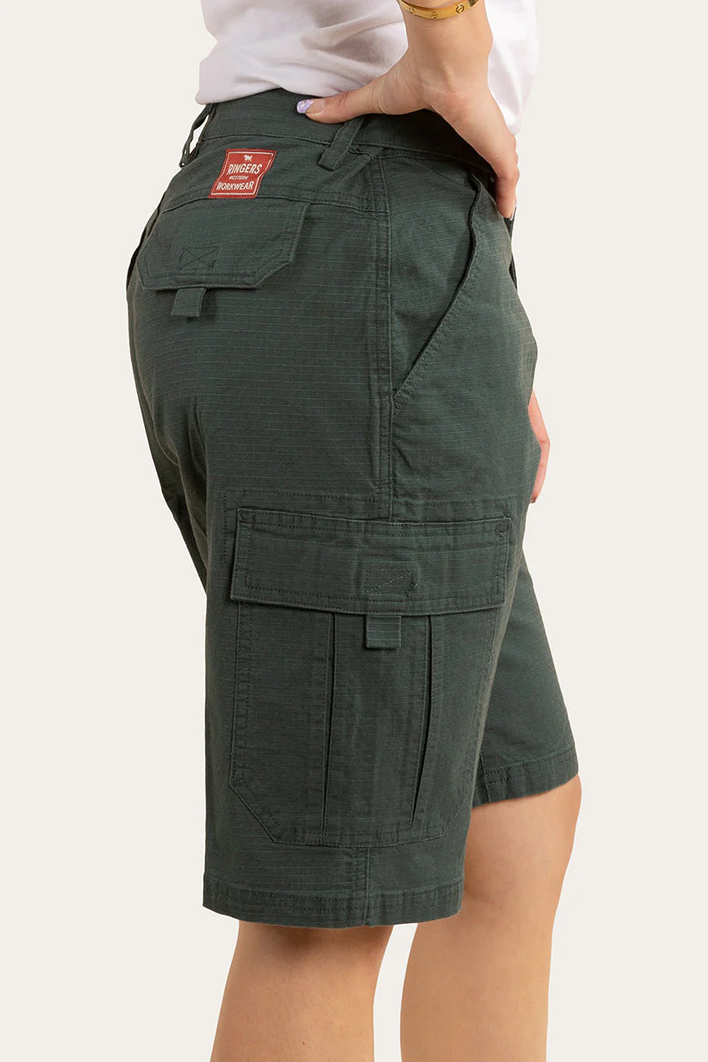 Clearwater Womens Ripstop Work Short - Forest