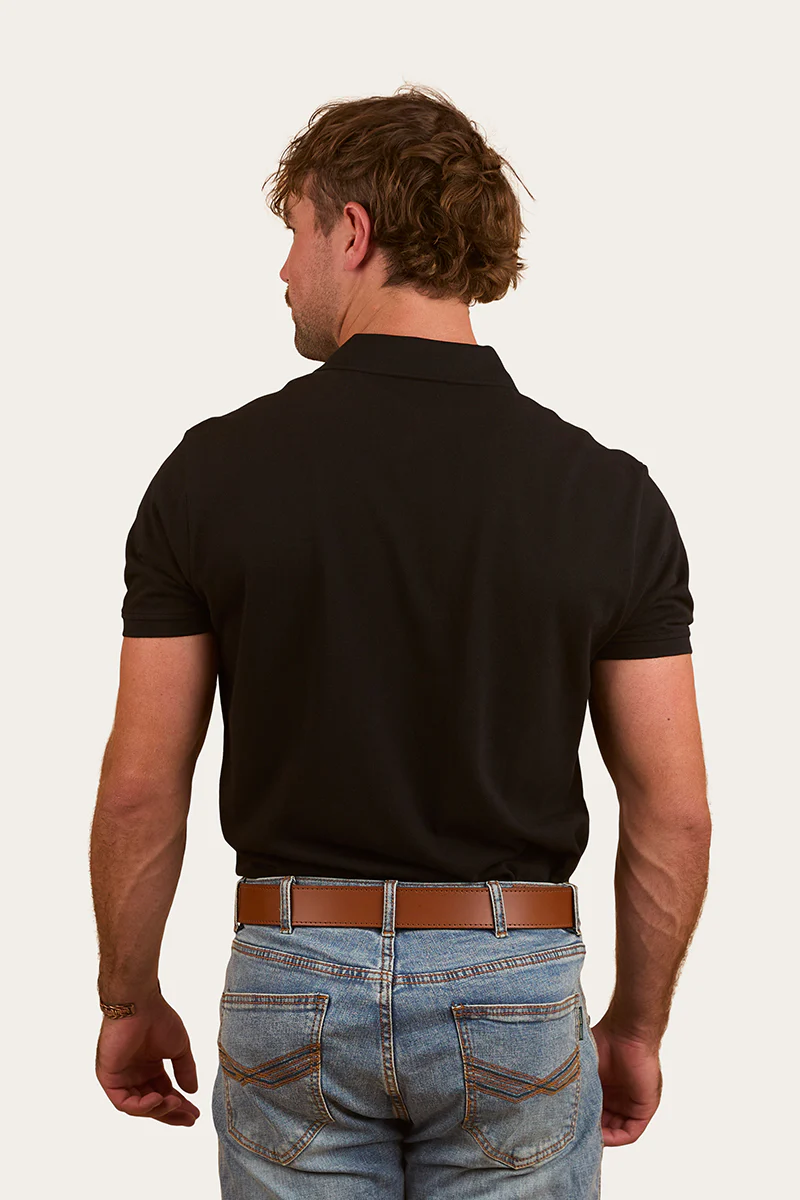 Custom Mens Polo - Black