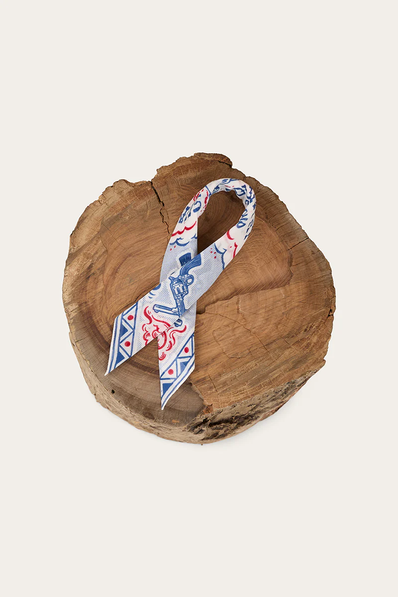 Summer Days Bandana Scarf - White