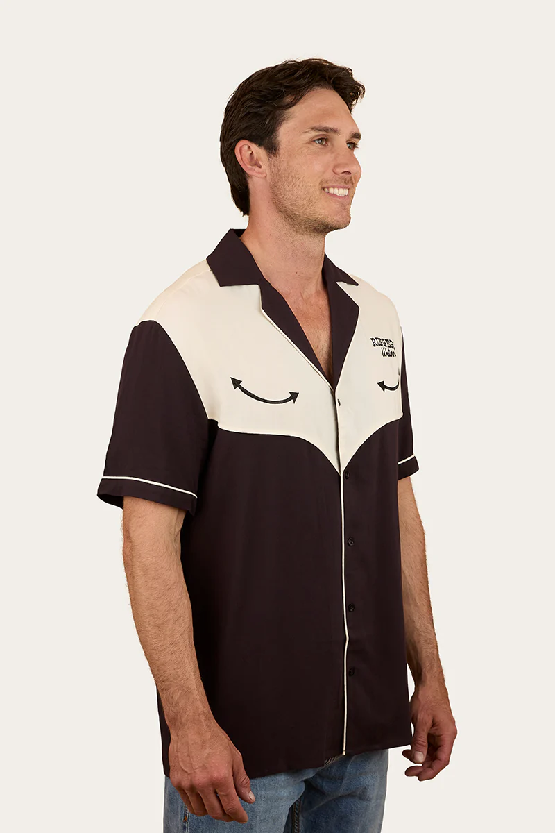 Take No Bull Mens Pub Shirt - Charcoal