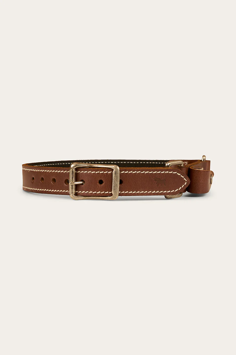 Hobble Belt - Brown / Silver