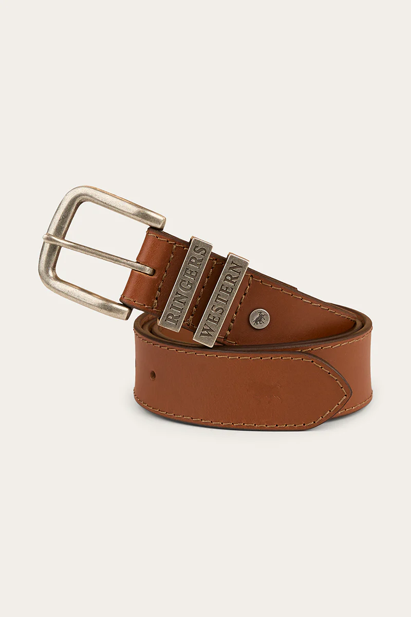 James Belt - Tawny Brown / Silver
