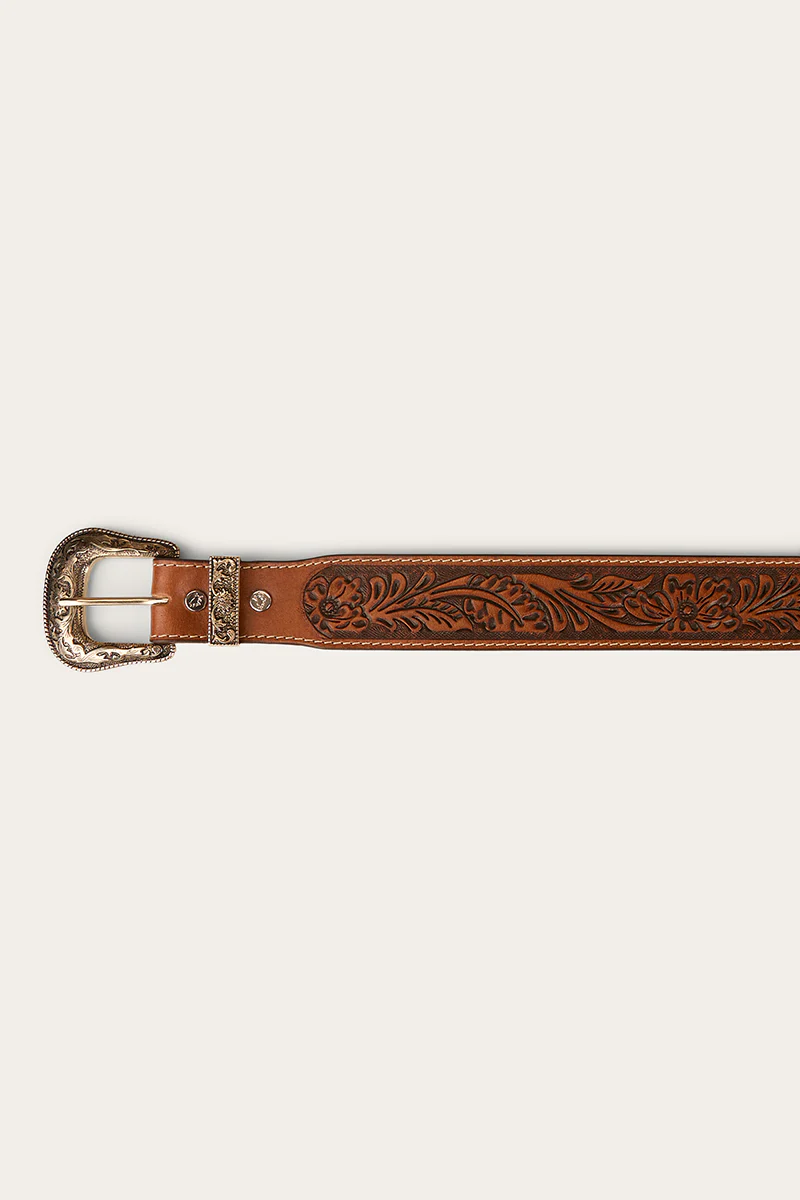 Holster Belt - Brown / Silver