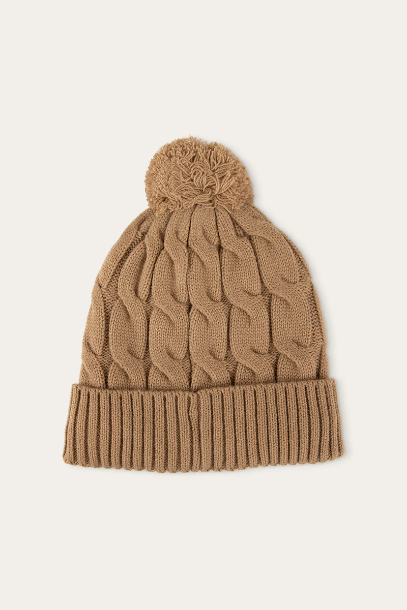 Maisy Beanie - Dark Sand