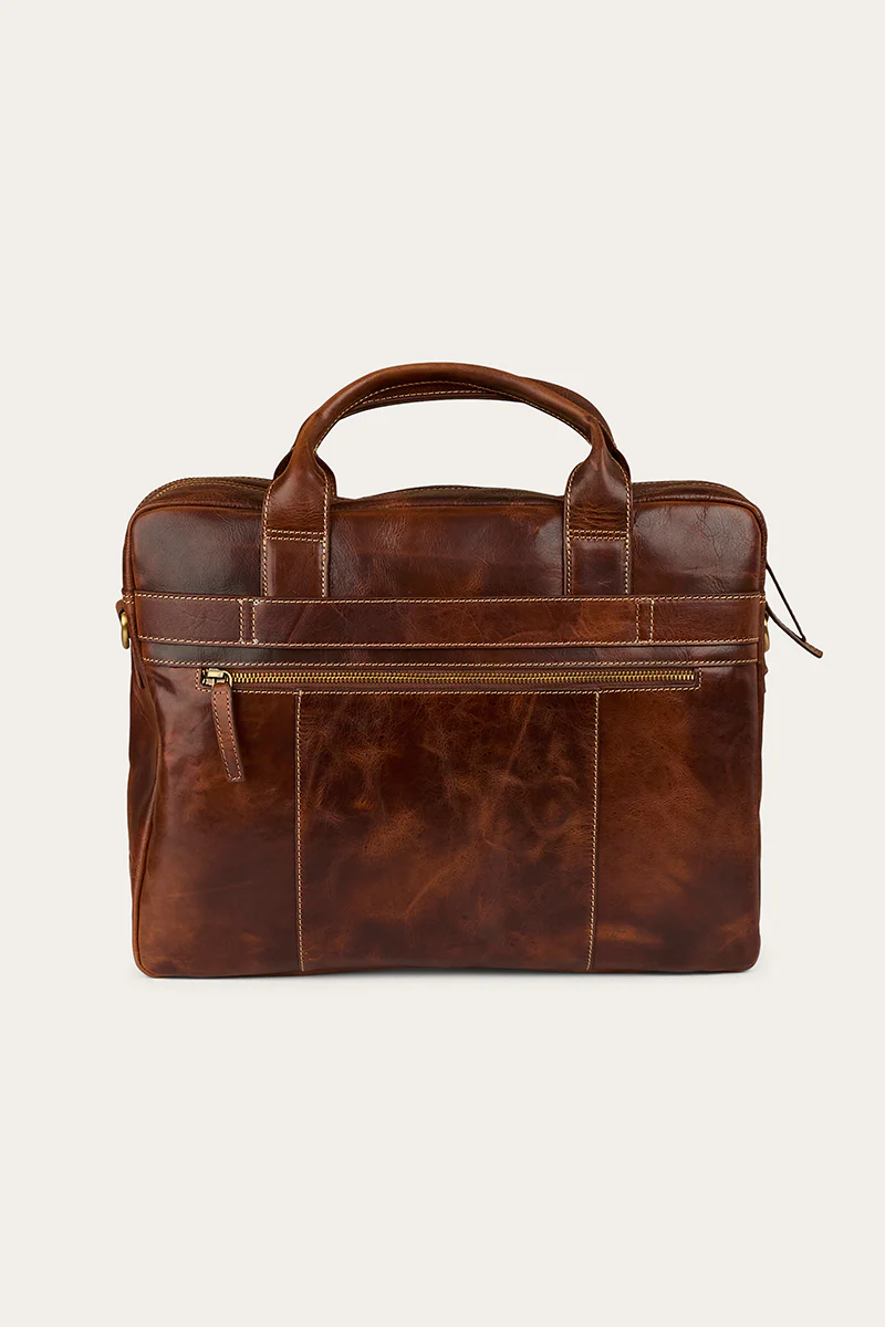 Toro Briefcase - Cognac