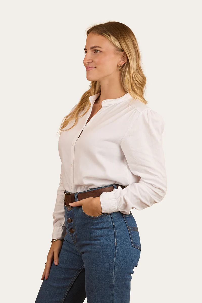 Pia Womens Blouse - White
