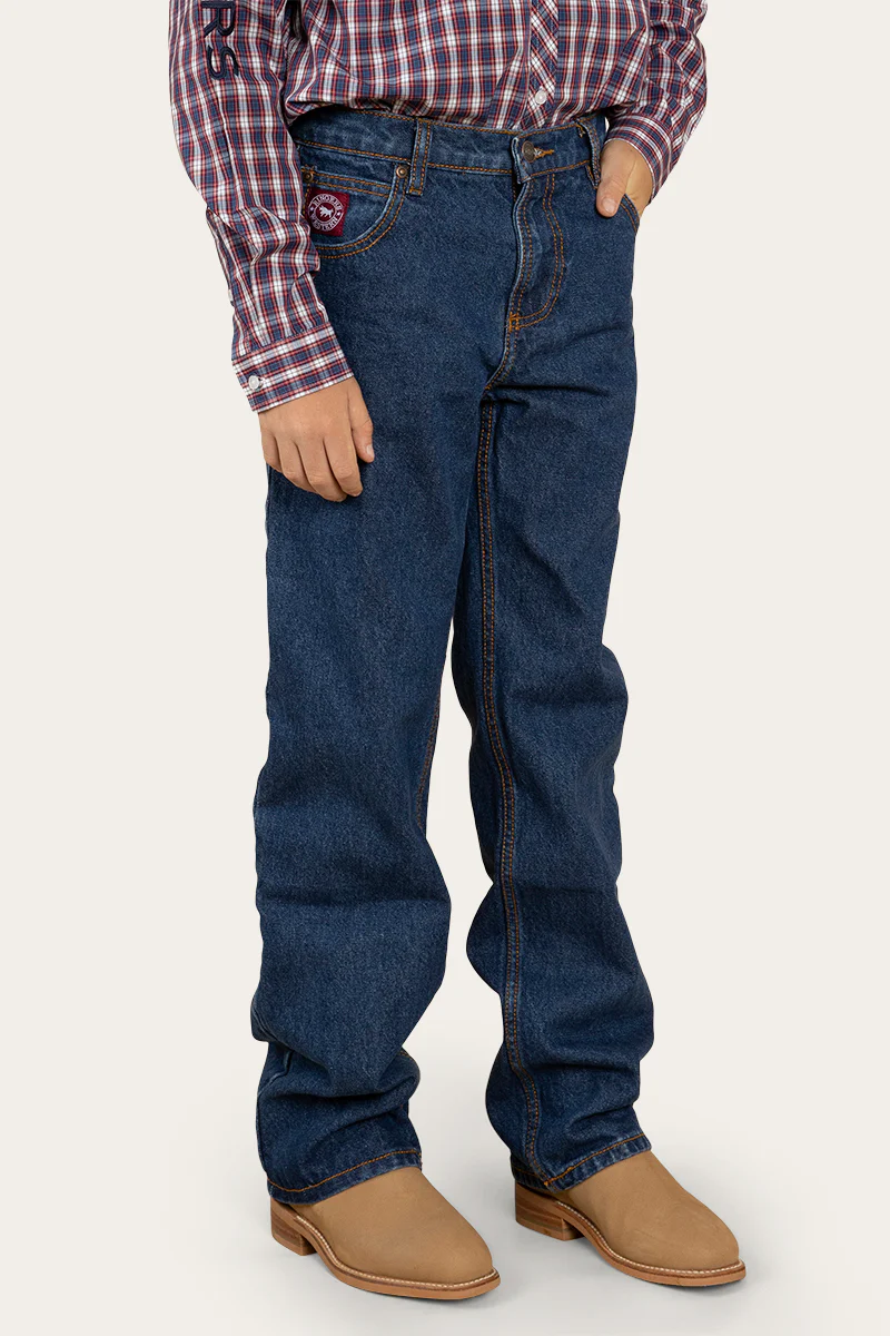 Southwest Kids Relaxed Fit Jean - Mid Wash Blue