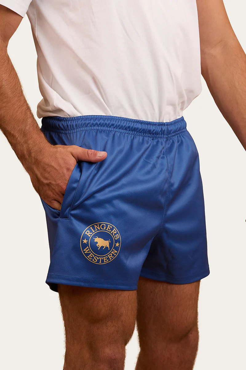 Ringers Footy Shorts - Blue