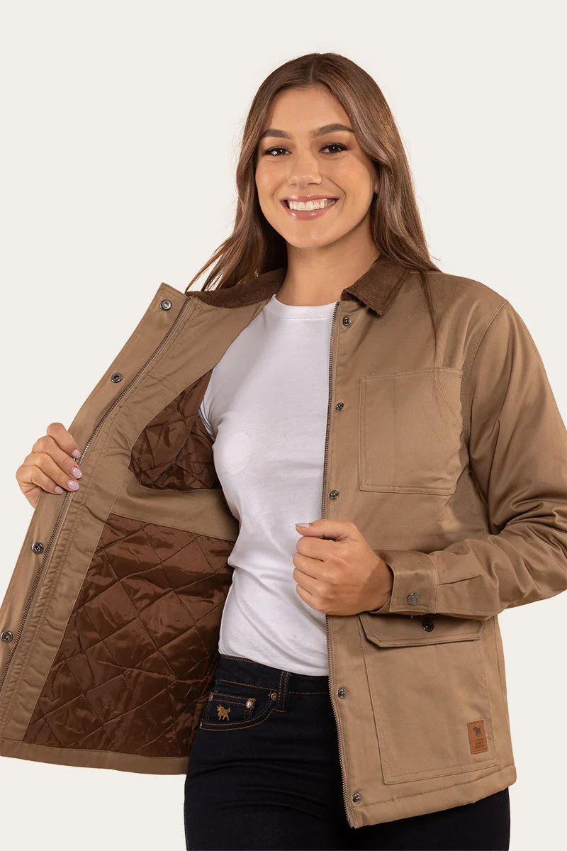 Venture Womens Jacket - Tan