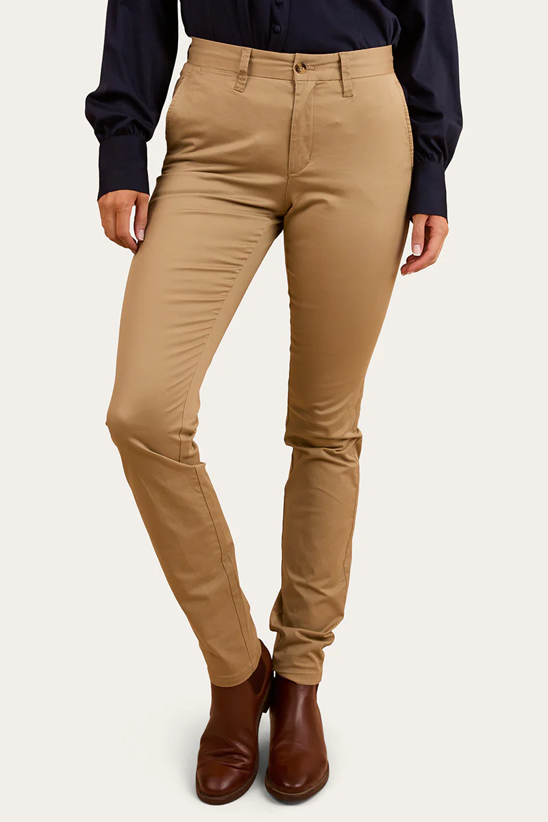Scottsdale Womens Regular Fit Chino Pant - Clay
