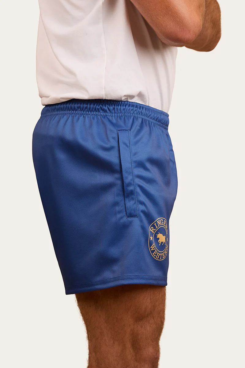 Ringers Footy Shorts - Blue