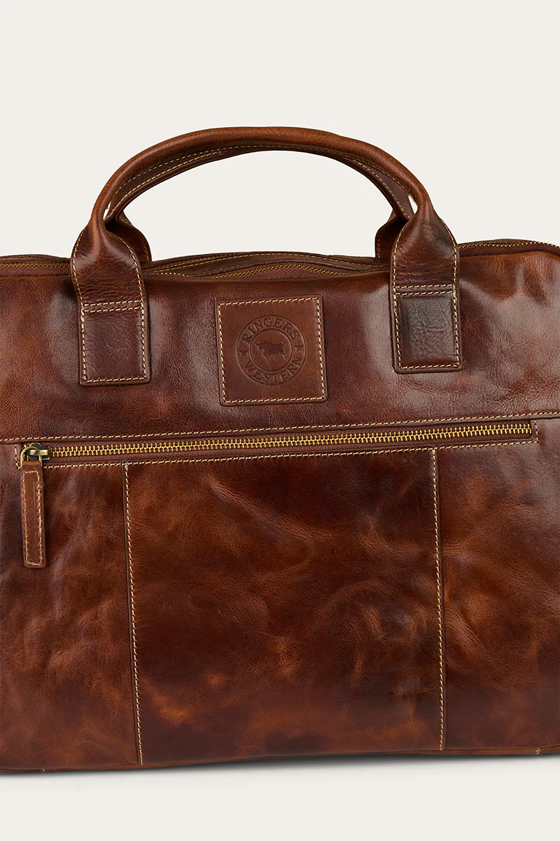 Toro Briefcase - Cognac