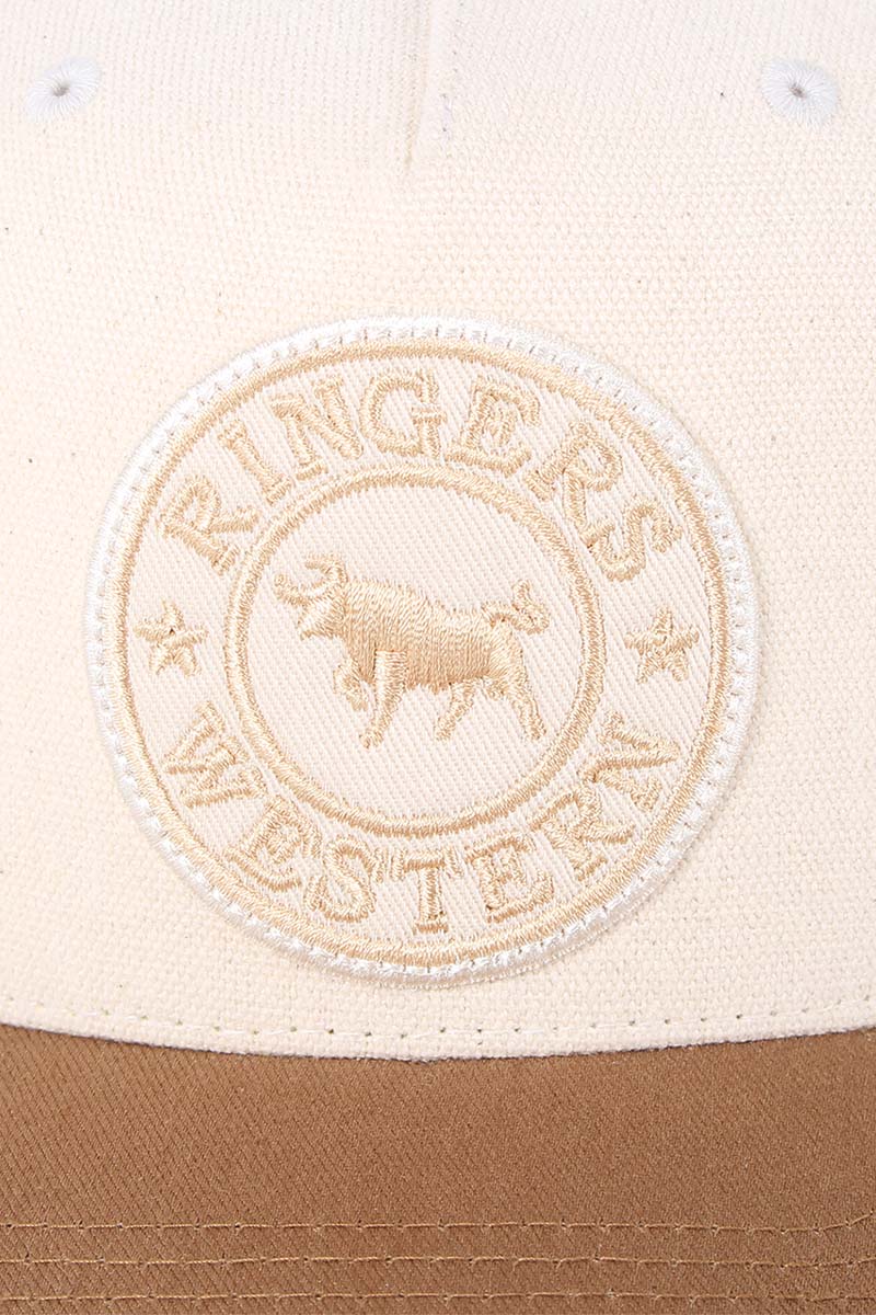 Signature Bull Trucker Cap - Beige/Clay