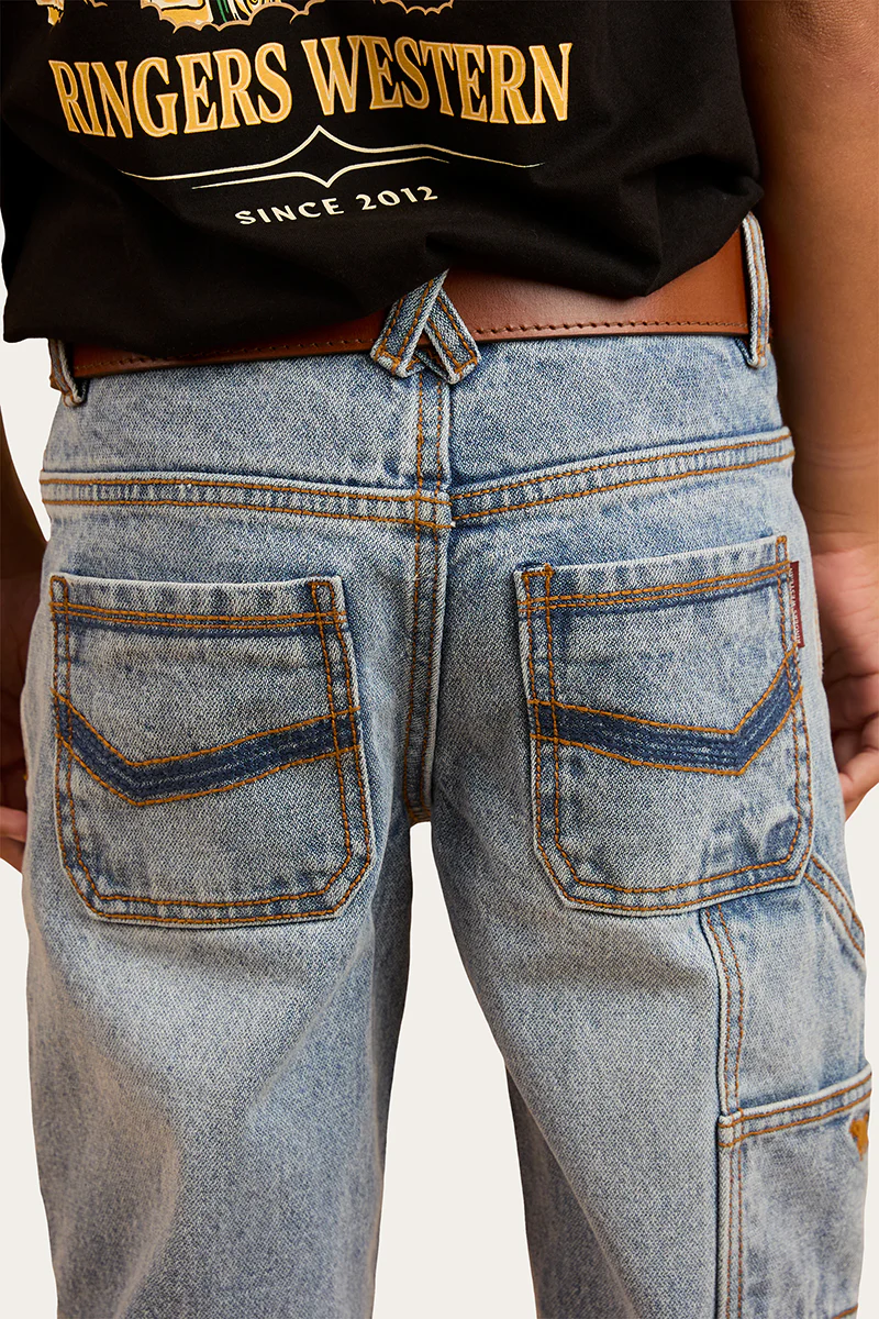 Buckland Kids Relaxed Jean - Light Wash Blue