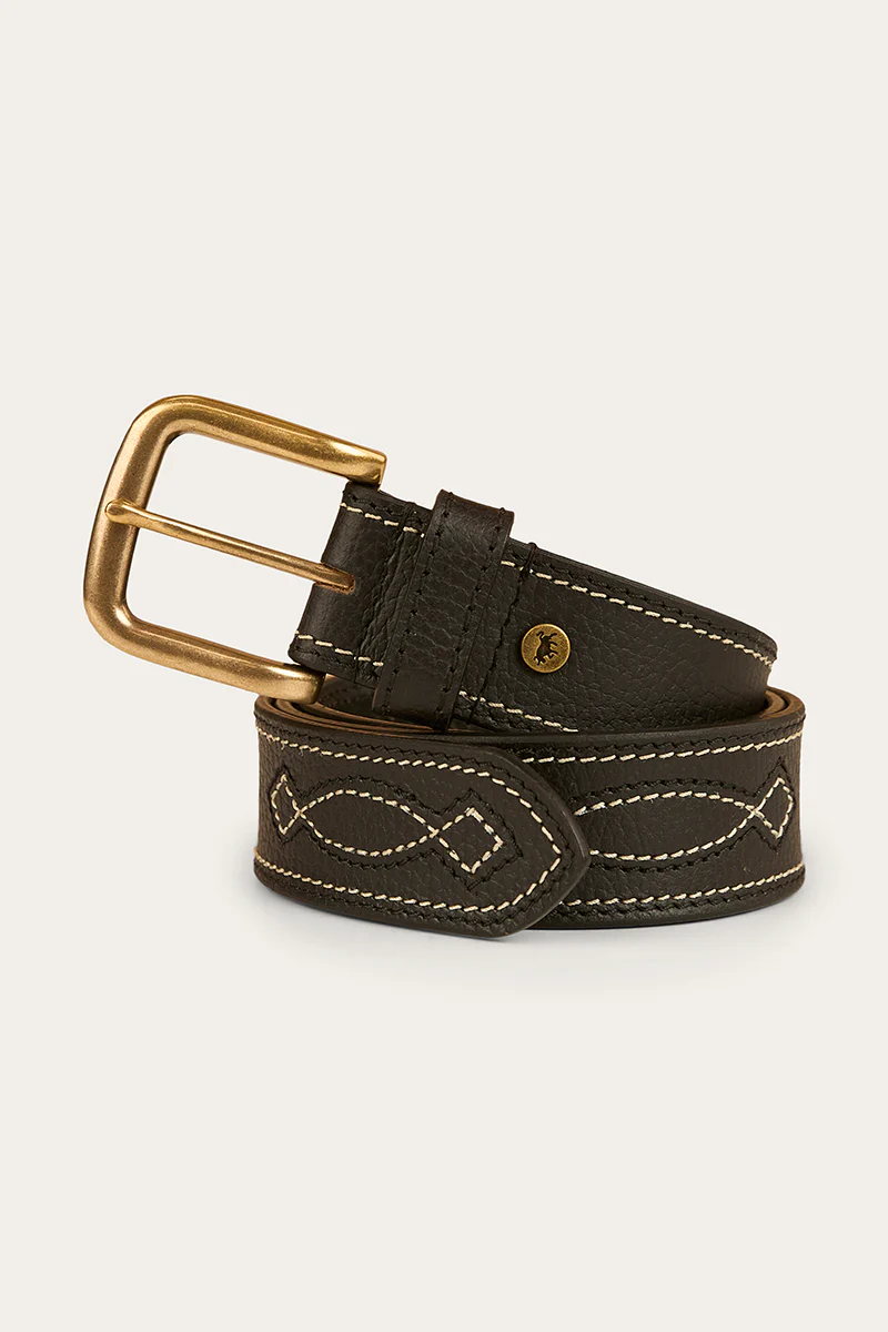 Crossover Belt - Black / Brass