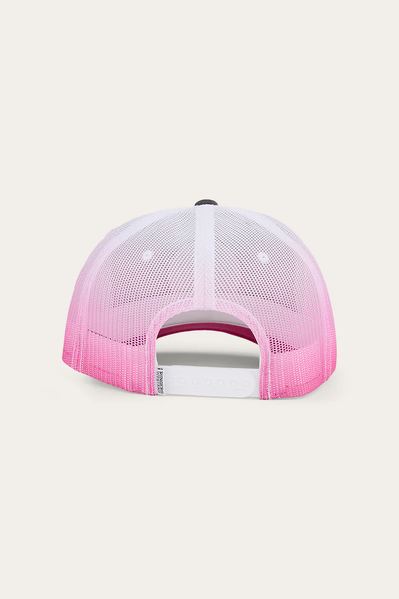 Quinn Trucker Cap - Grey/Candy