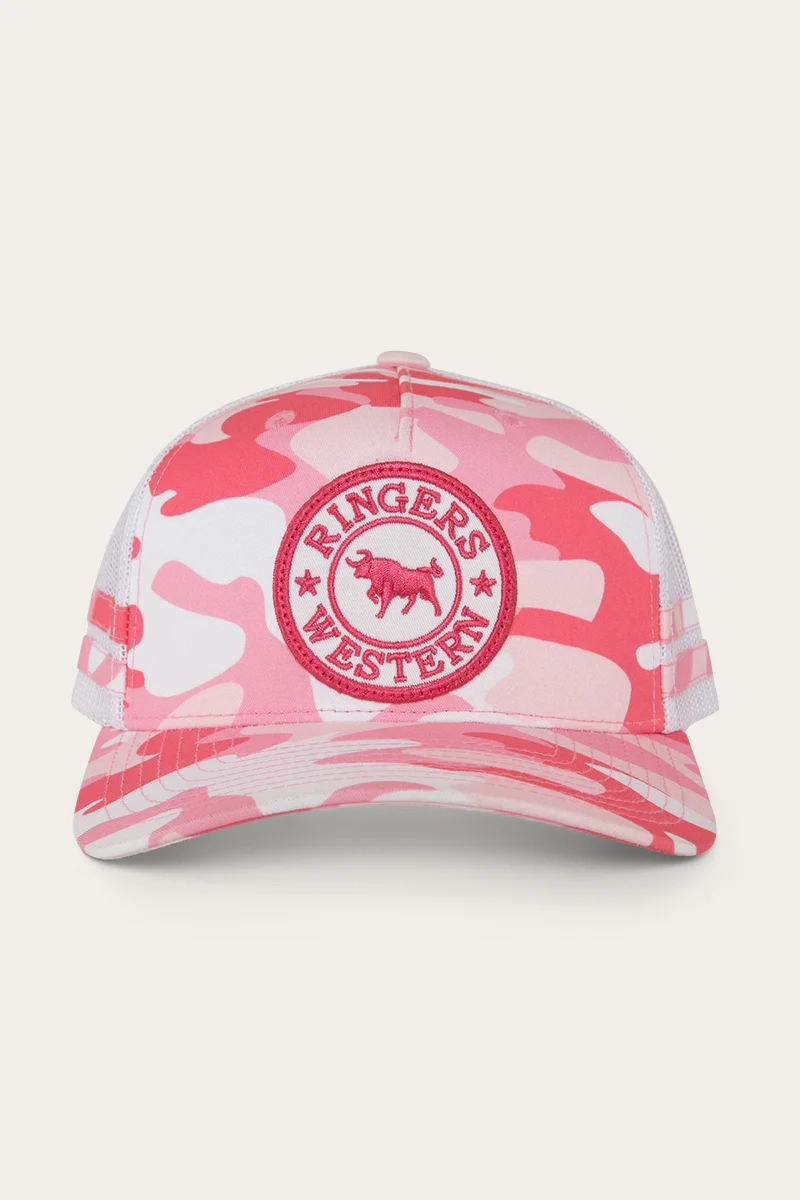 McCoy Kids Trucker Cap - Pink Camo