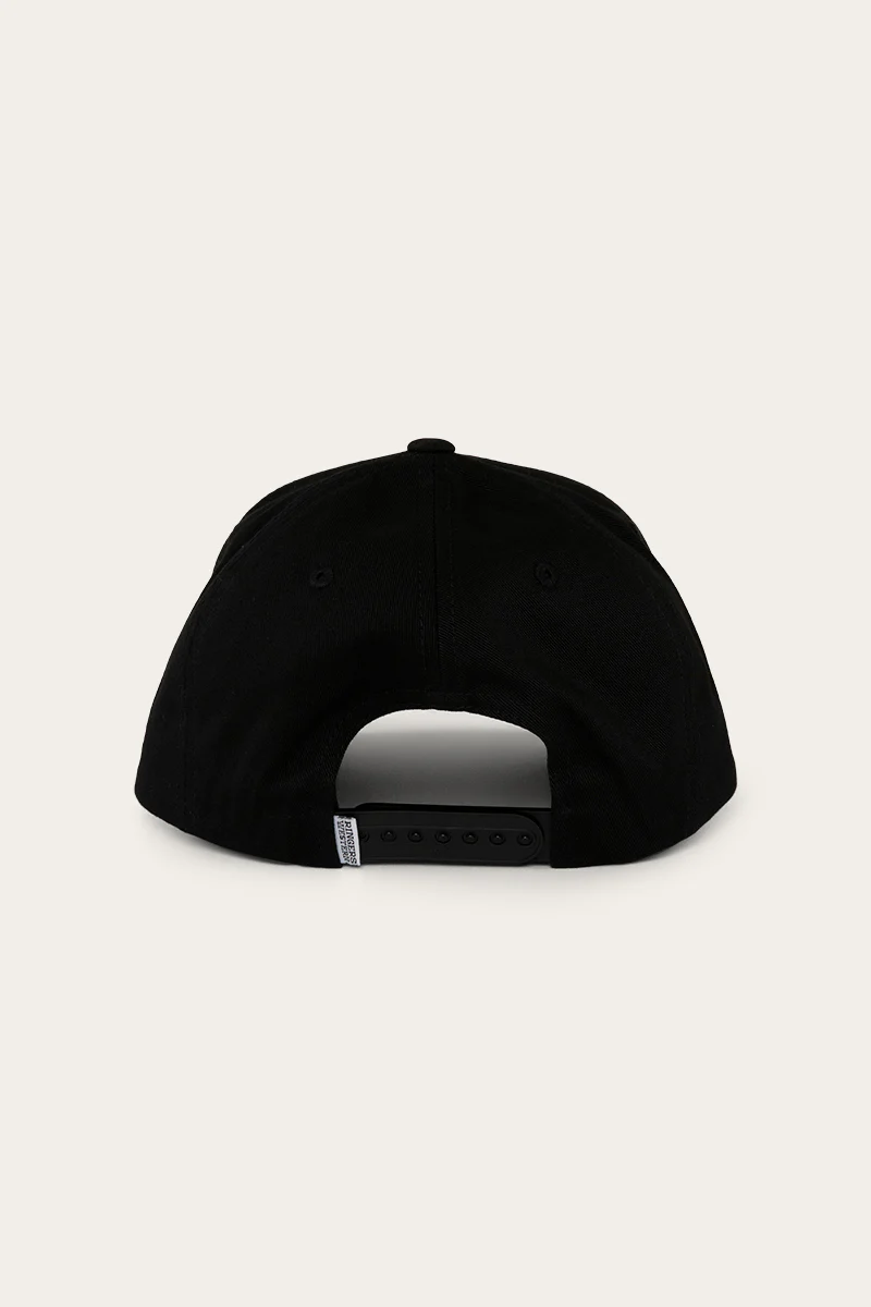Fletcher Deep Fit Baseball Cap - Black