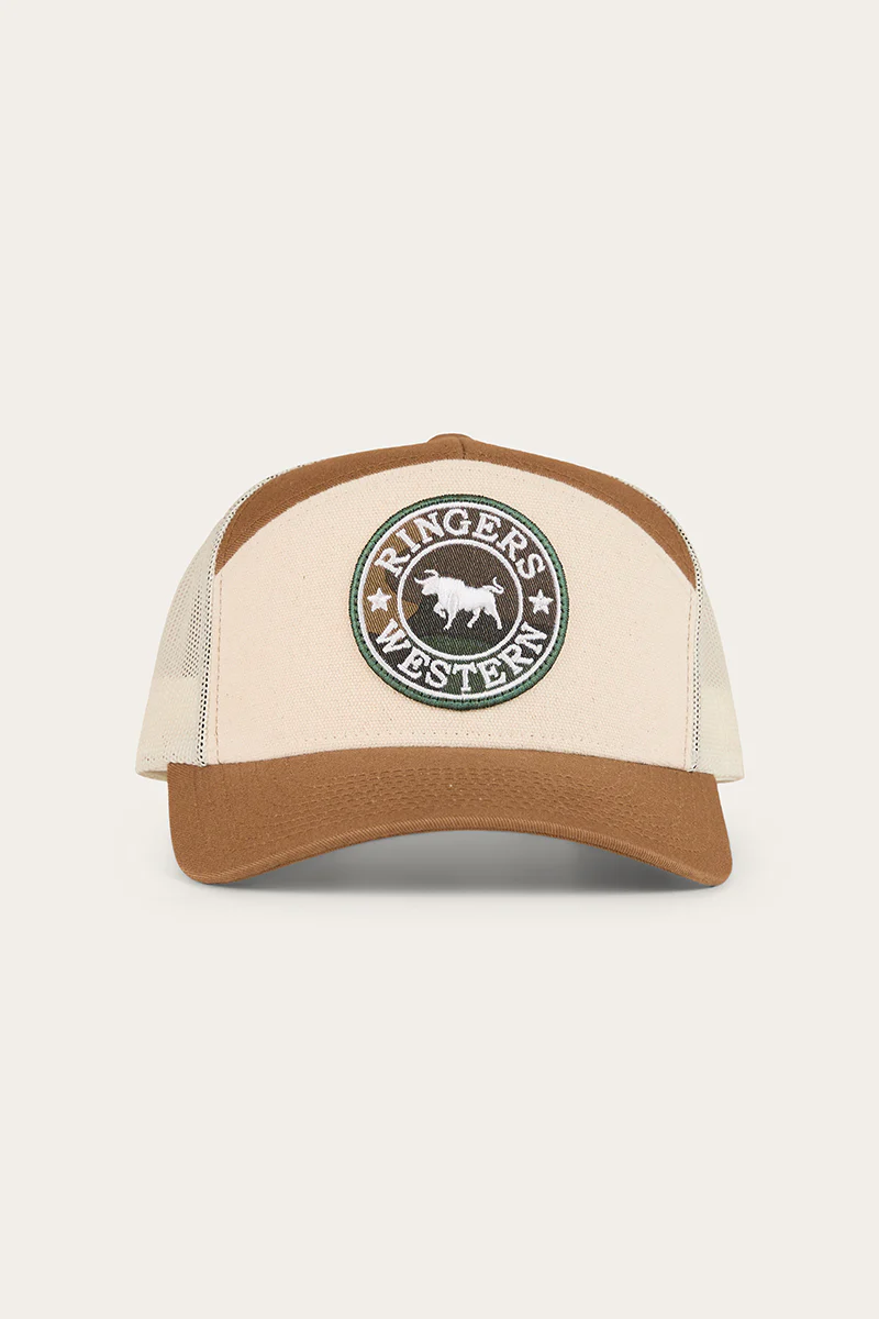 Axel 7 Panel Cap - Beige / Clay