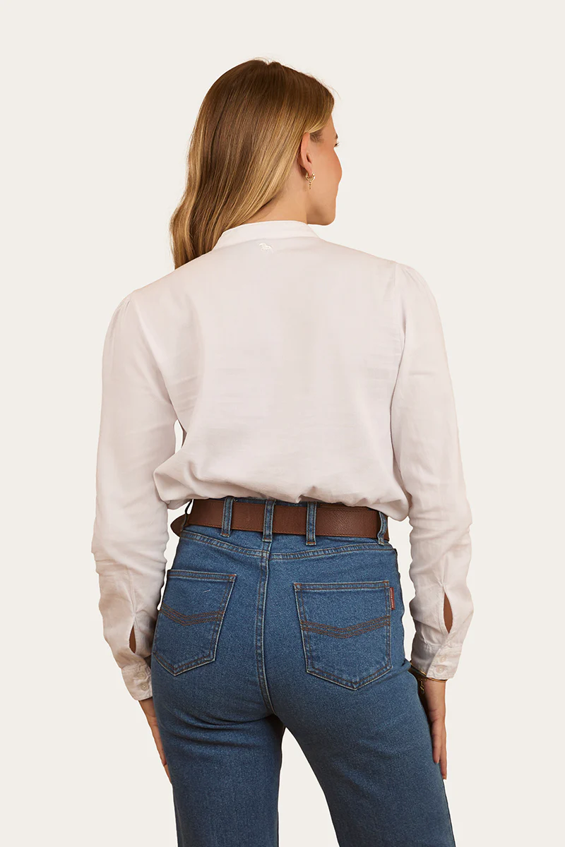 Pia Womens Blouse - White