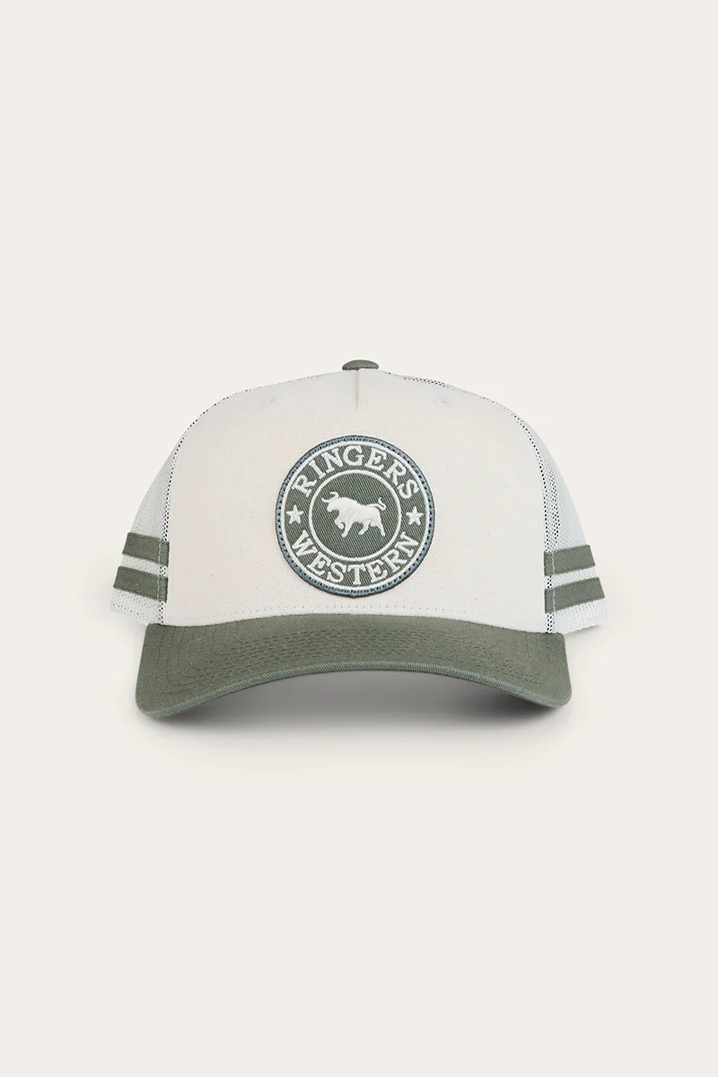 McCoy Trucker Cap - Beige / Pale Olive