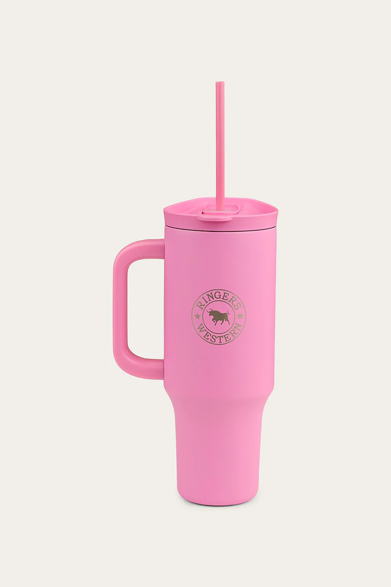 The Original Roadie Drink Bottle - Pastel Pink