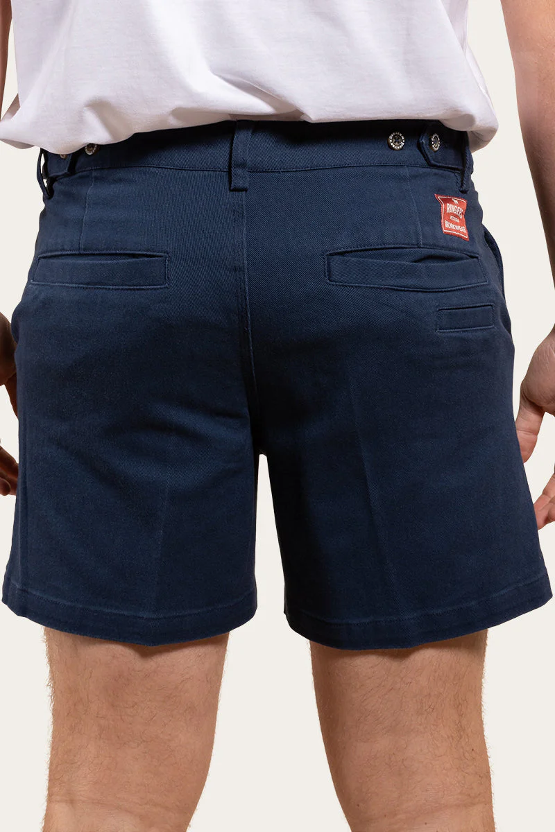 Cloncurry Mens Heavy Weight Work Short - Dark Navy