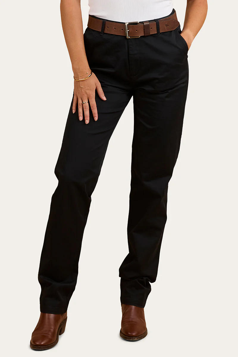 Scottsdale Womens Regular Fit Chino Pant - Dark Navy